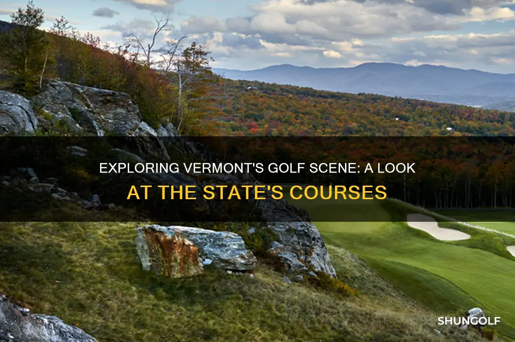 how many golf courses are in vermont