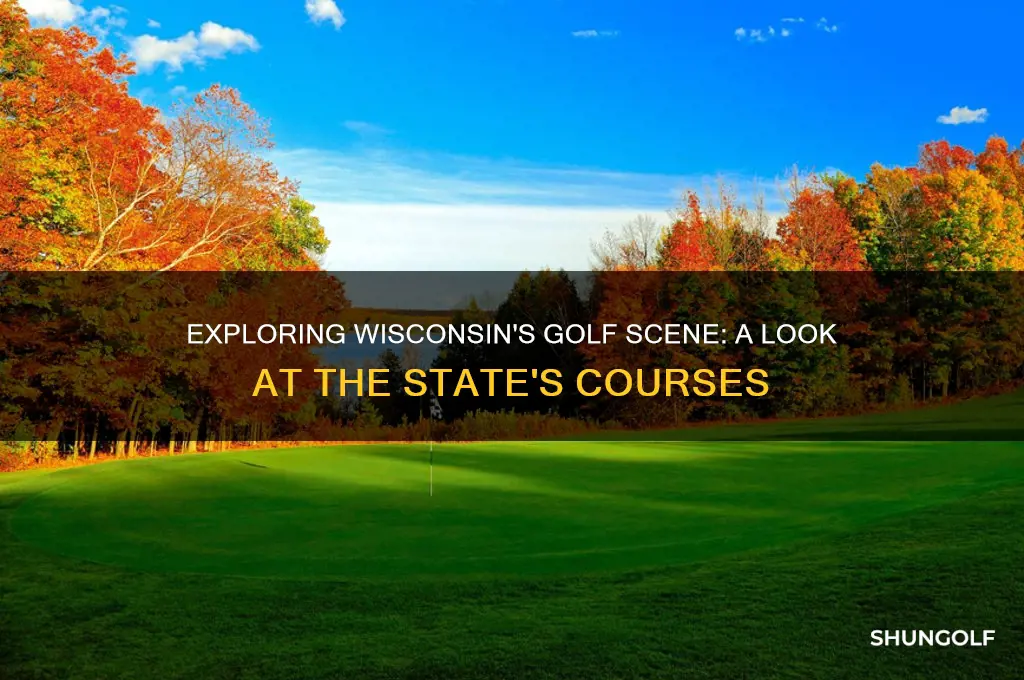 how many golf courses are in wisconsin
