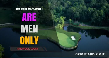Exclusive Greens: Exploring the Number of Men-Only Golf Courses