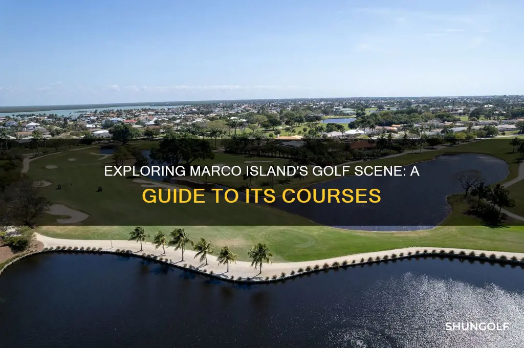 how many golf courses are on marco island