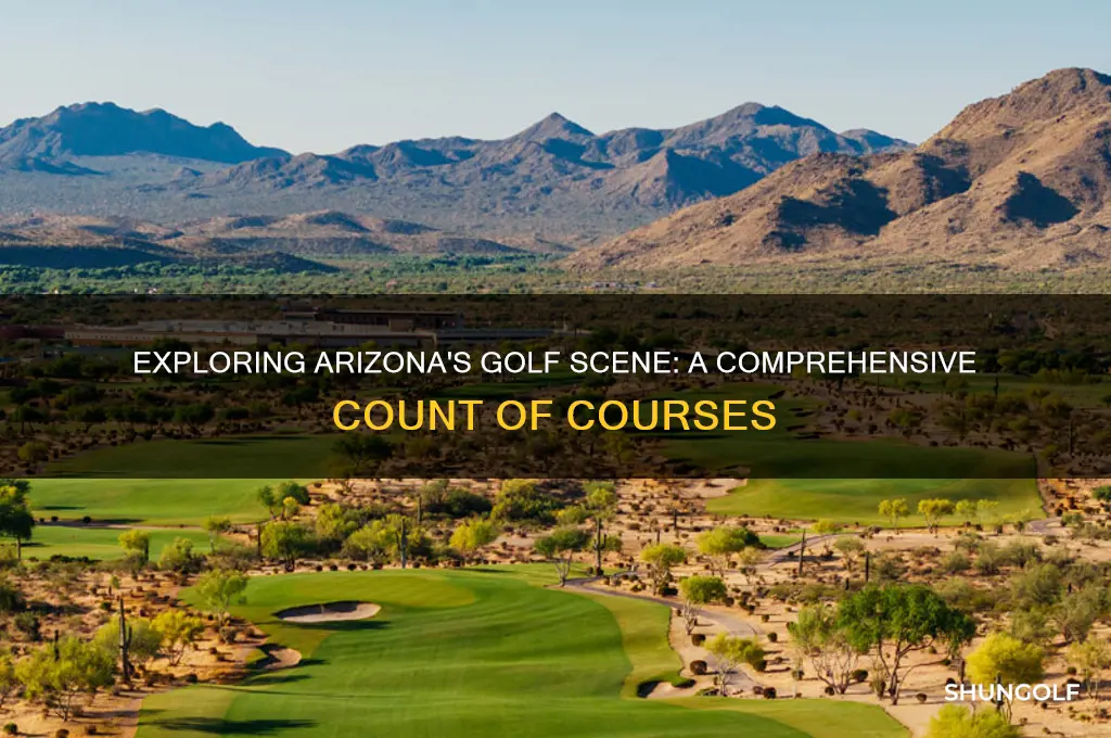 how many golf courses are there in arizona