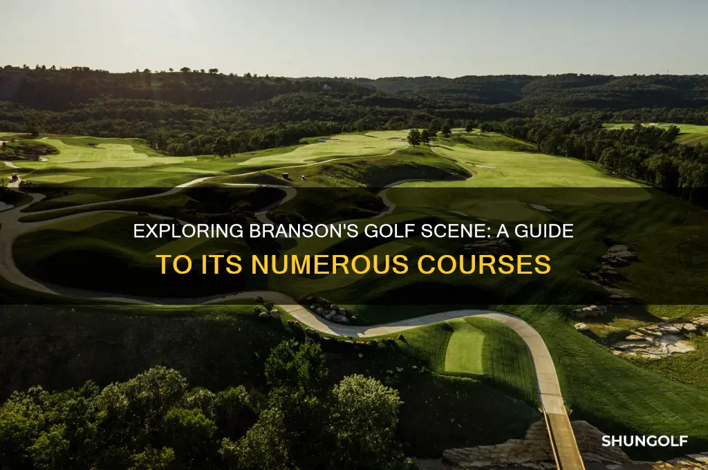 how many golf courses are there in branson