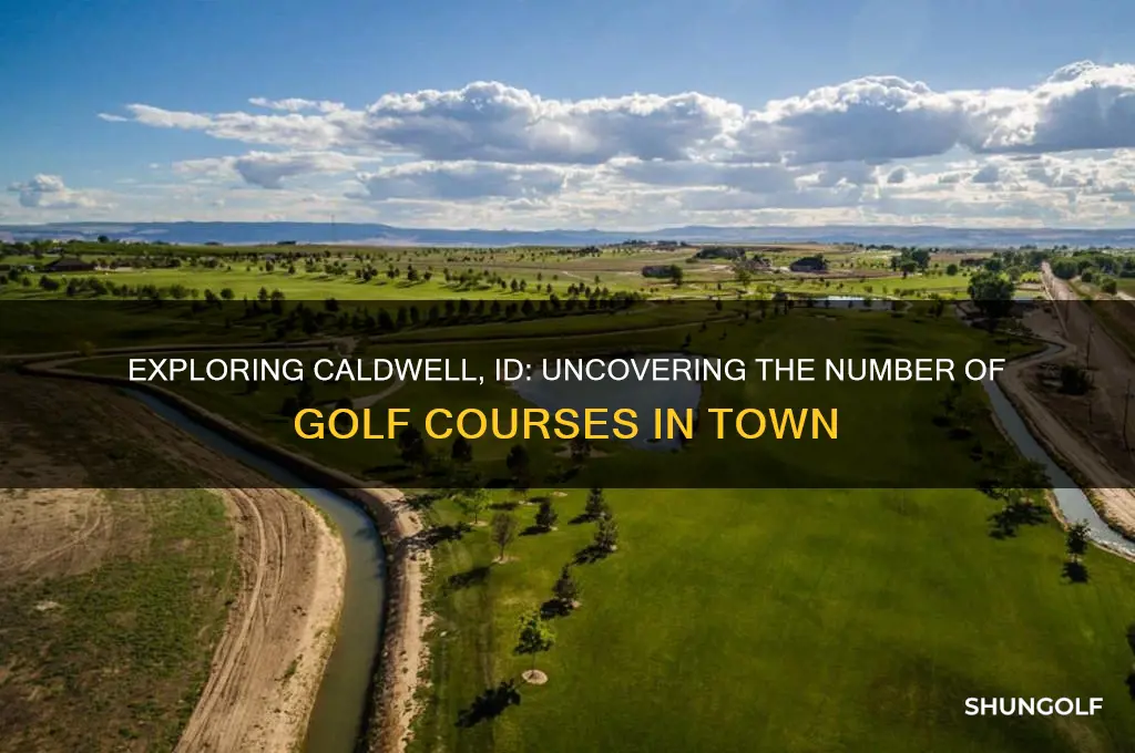 how many golf courses are there in caldwell id