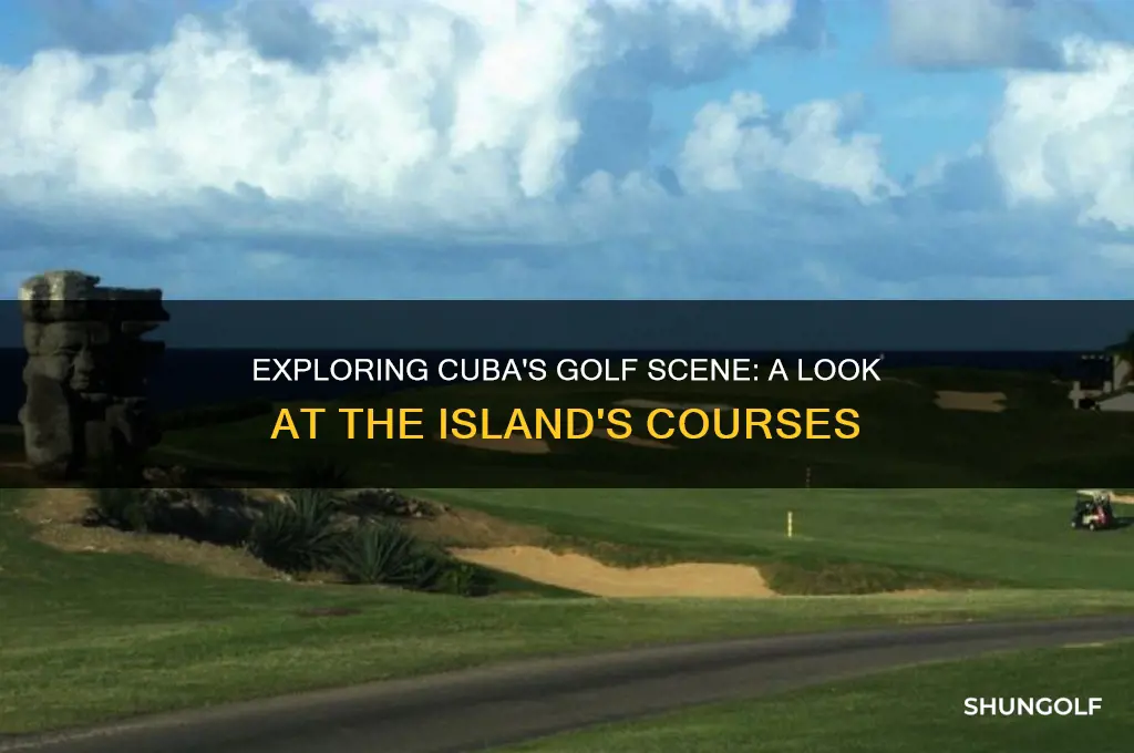 how many golf courses are there in cuba