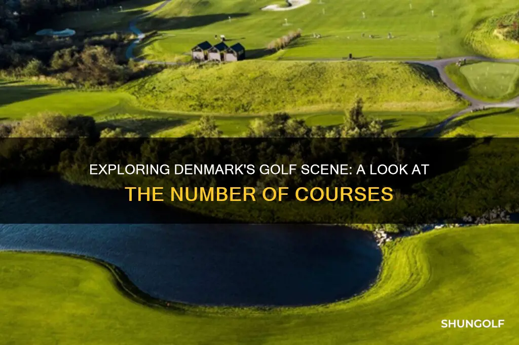 how many golf courses are there in denmark