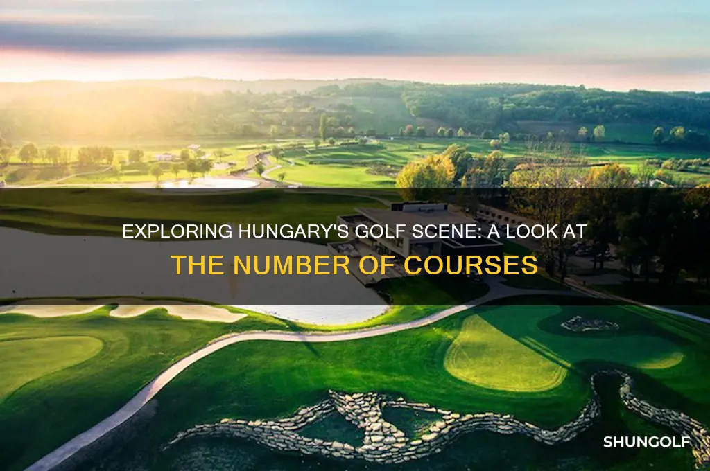 how many golf courses are there in hungary