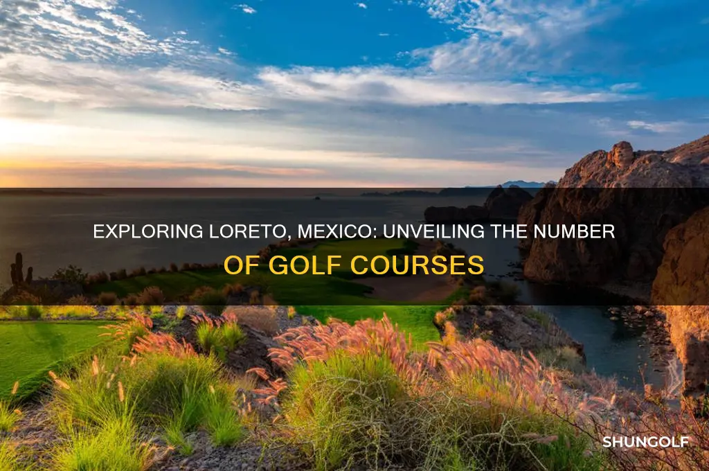 how many golf courses are there in loreto mexico