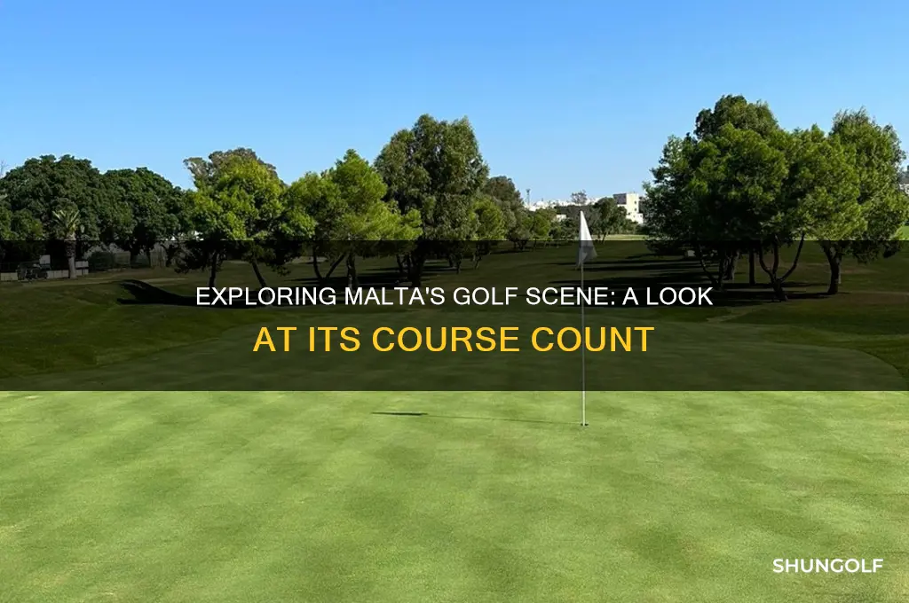 how many golf courses are there in malta