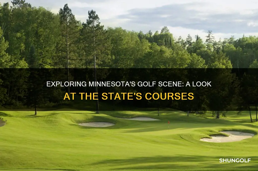 how many golf courses are there in minnesota