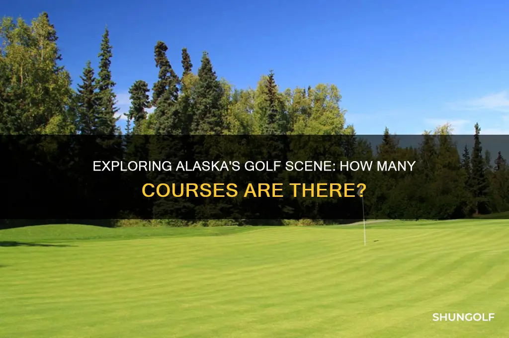 how many golf courses in alaska