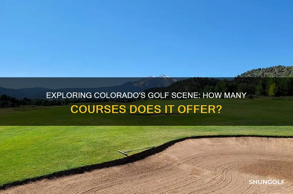 how many golf courses in colorado