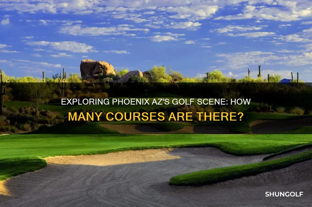 how many golf courses in phoenix az