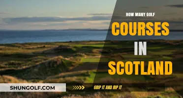 Exploring Scotland's Golfing Legacy: A Count of Its Iconic Courses