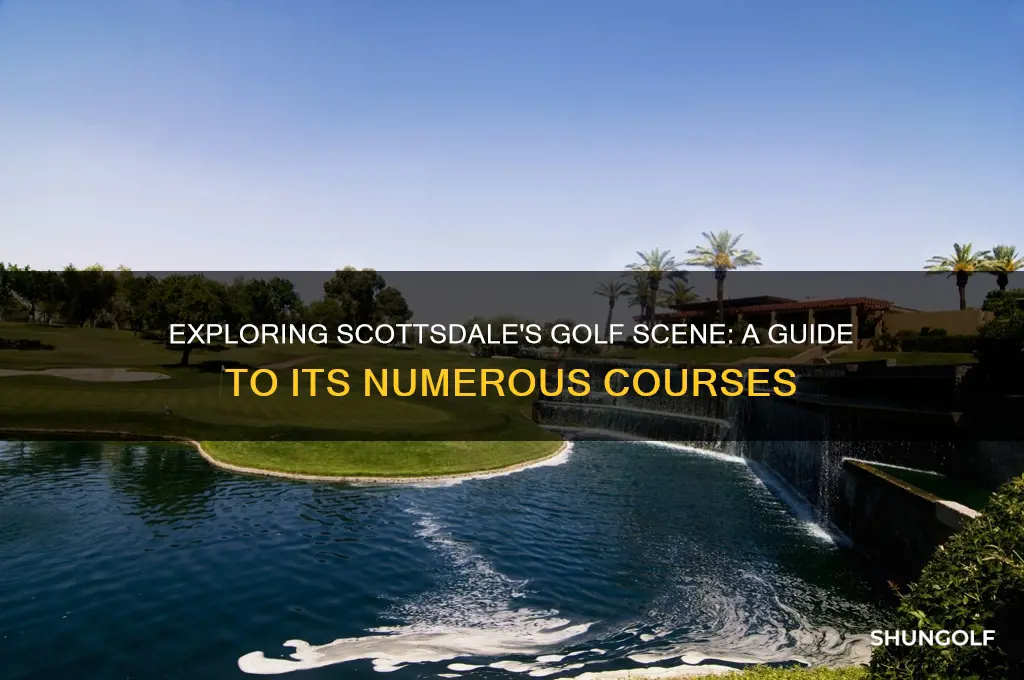 how many golf courses in scottsdale