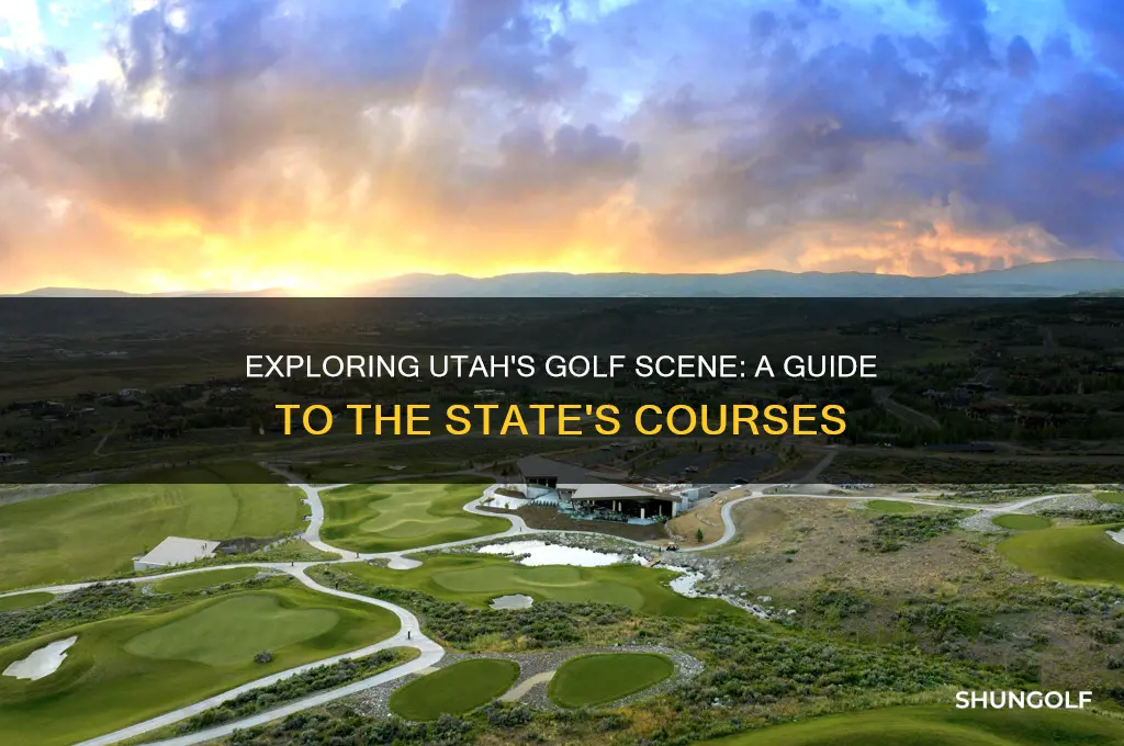how many golf courses in utah