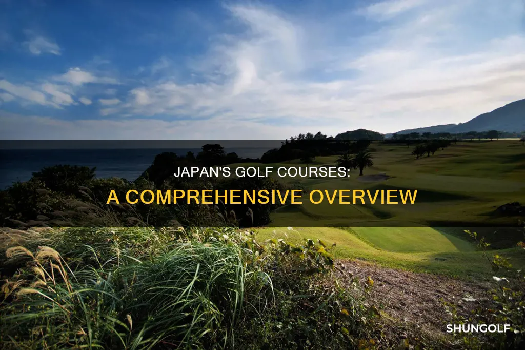 how many golf coursesin japan