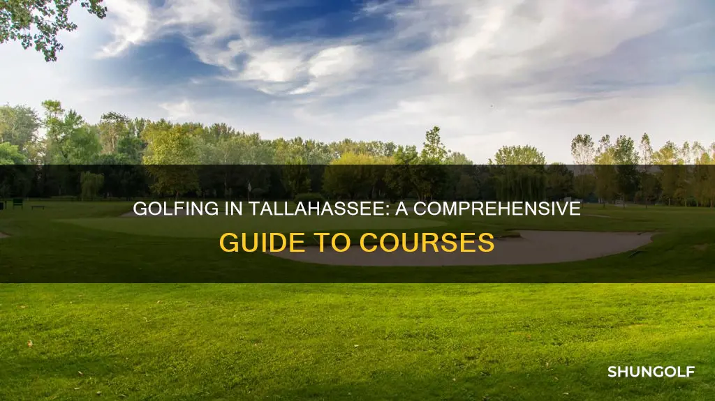 how many golf couses in tallahassee