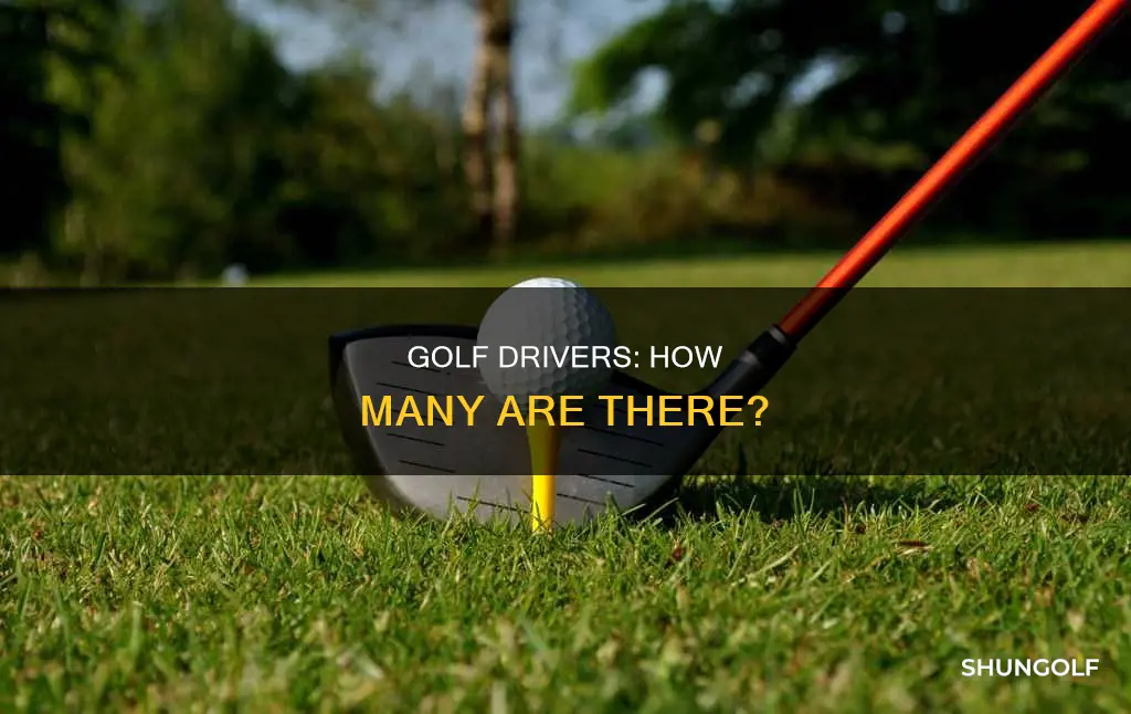 how many golf drivers are there