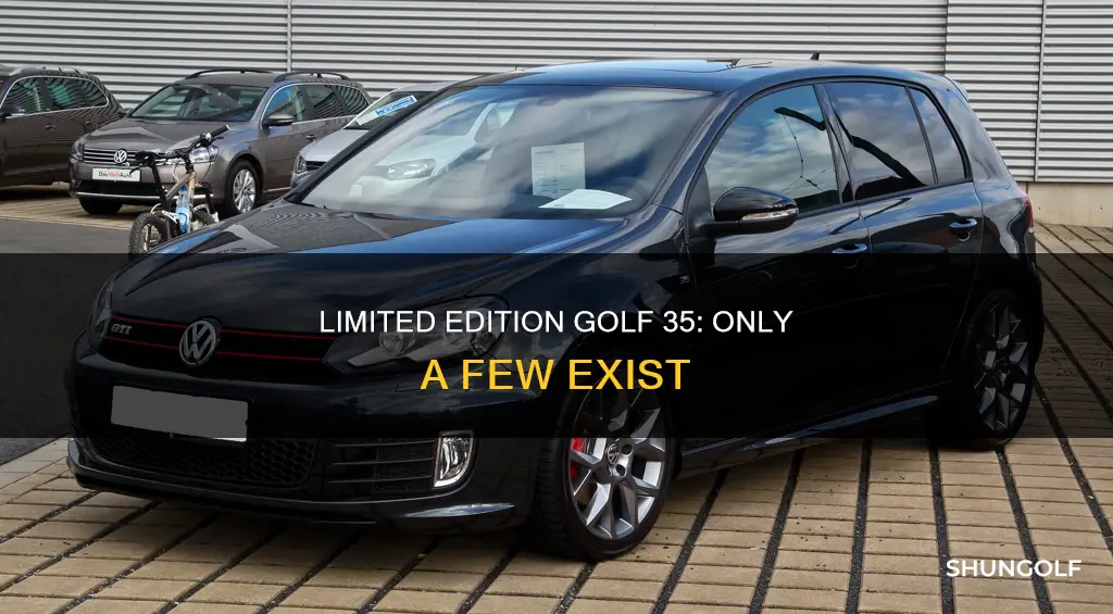 how many golf edition 35 made