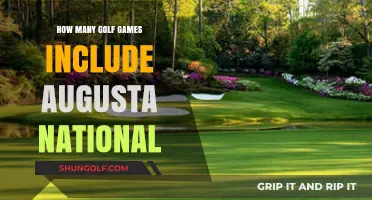 Augusta National: How Many Golf Games Feature This Iconic Course?