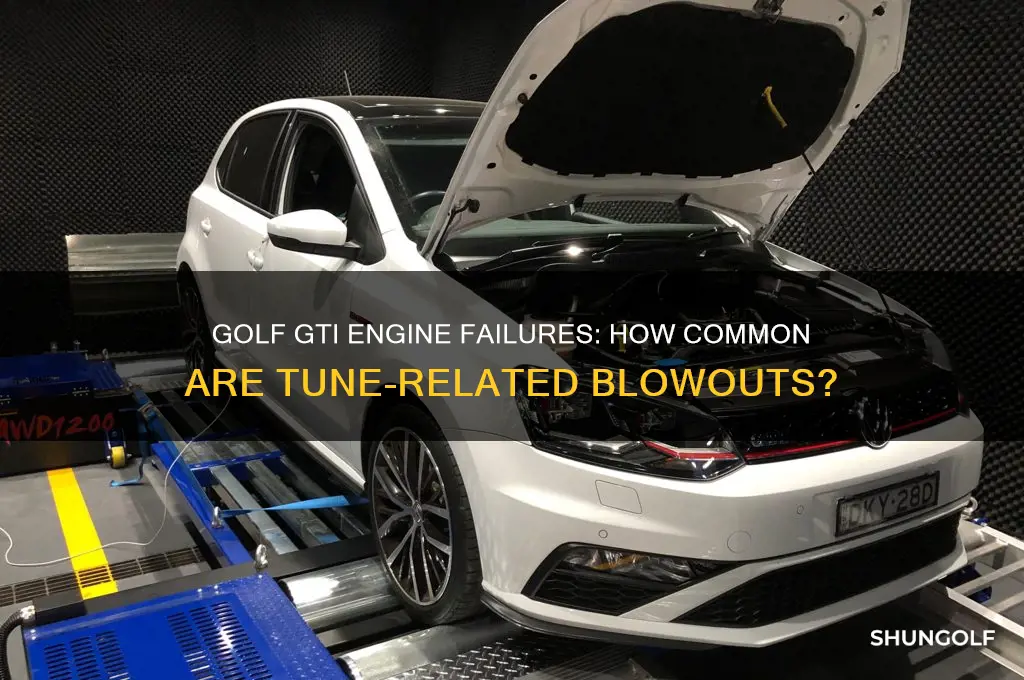 how many golf gti engines have blown from a tune