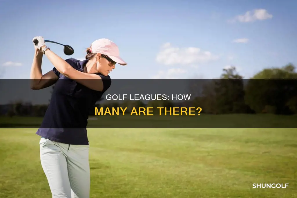how many golf leagues are there