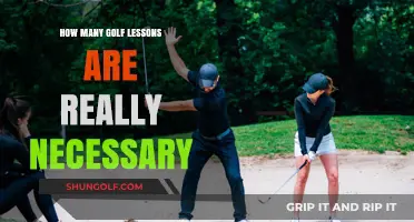 Mastering Golf: How Many Lessons Do You Really Need?