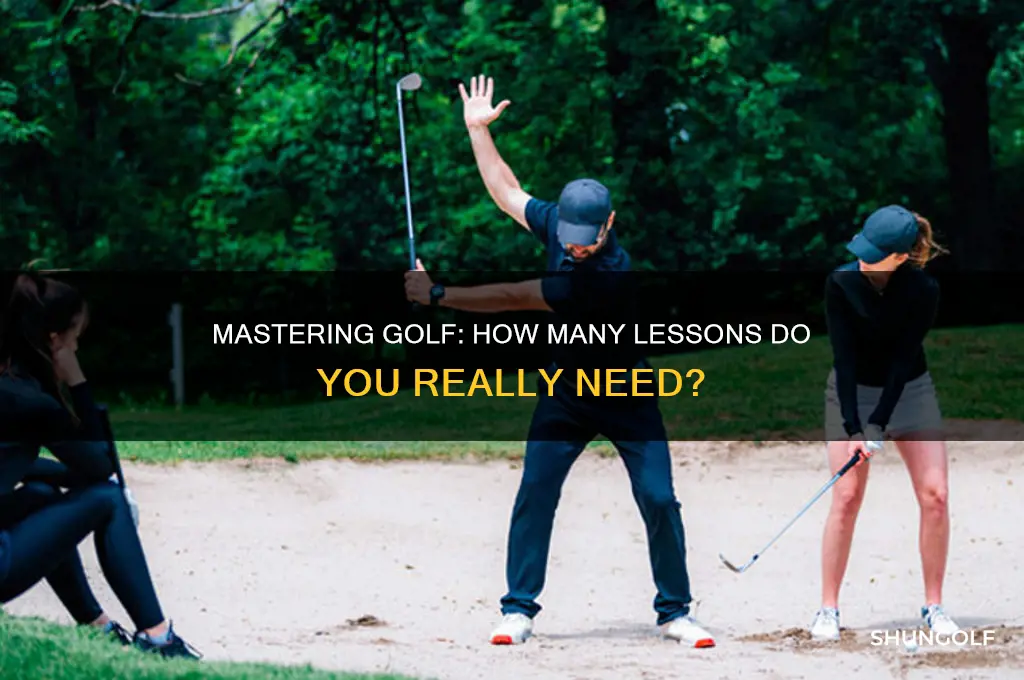 how many golf lessons are really necessary