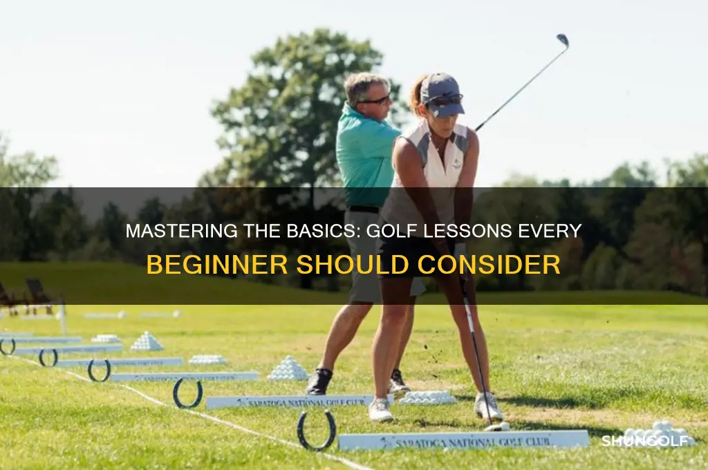 how many golf lessons does a beginner need