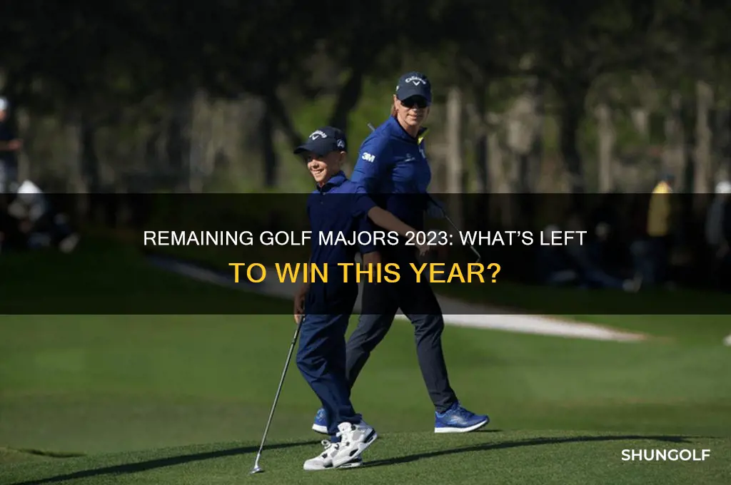 how many golf majors are left this year