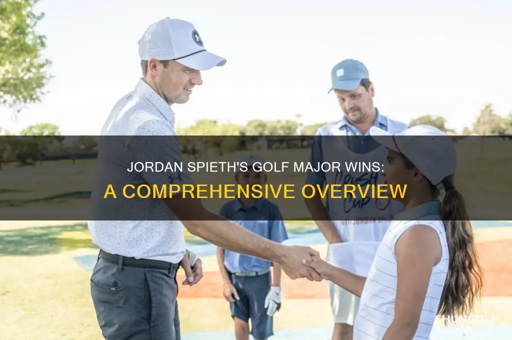 how many golf majors has jordan spieth won
