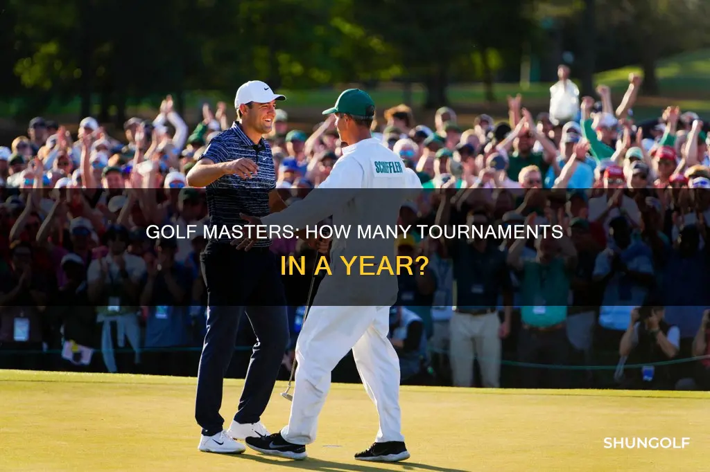 how many golf masters a year