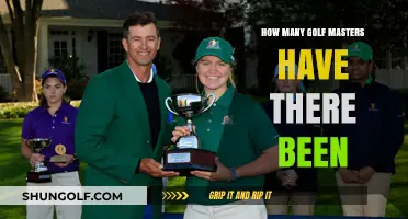 Exploring the Legacy: Total Number of Golf Masters Champions