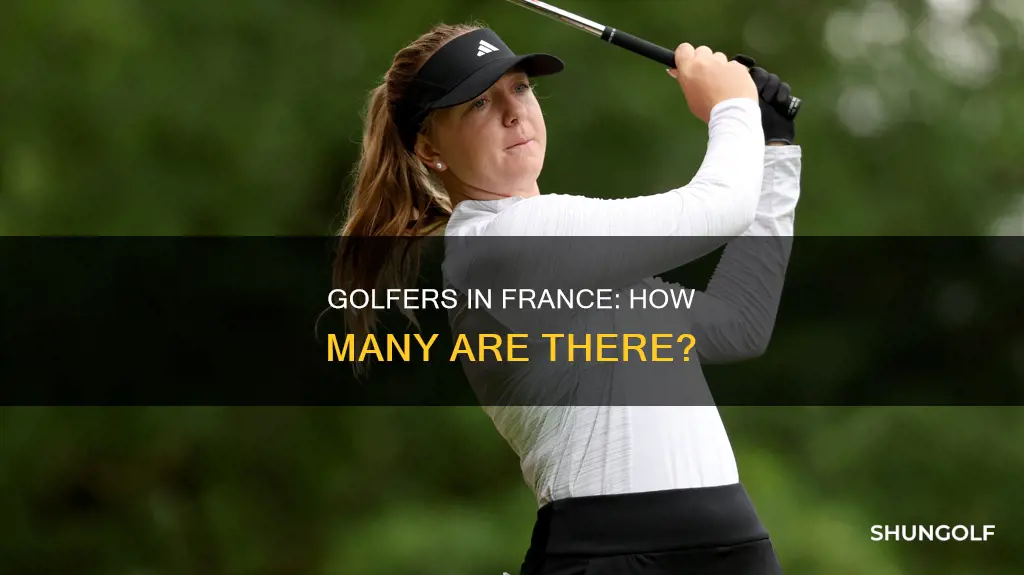 how many golf players in france