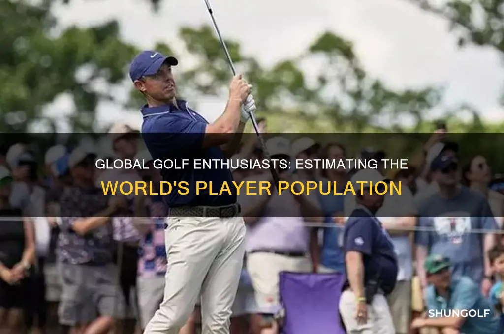 how many golf players in the world