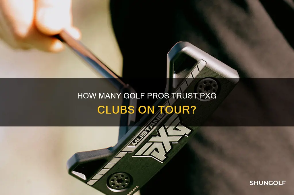 how many golf pros use pxg clubs