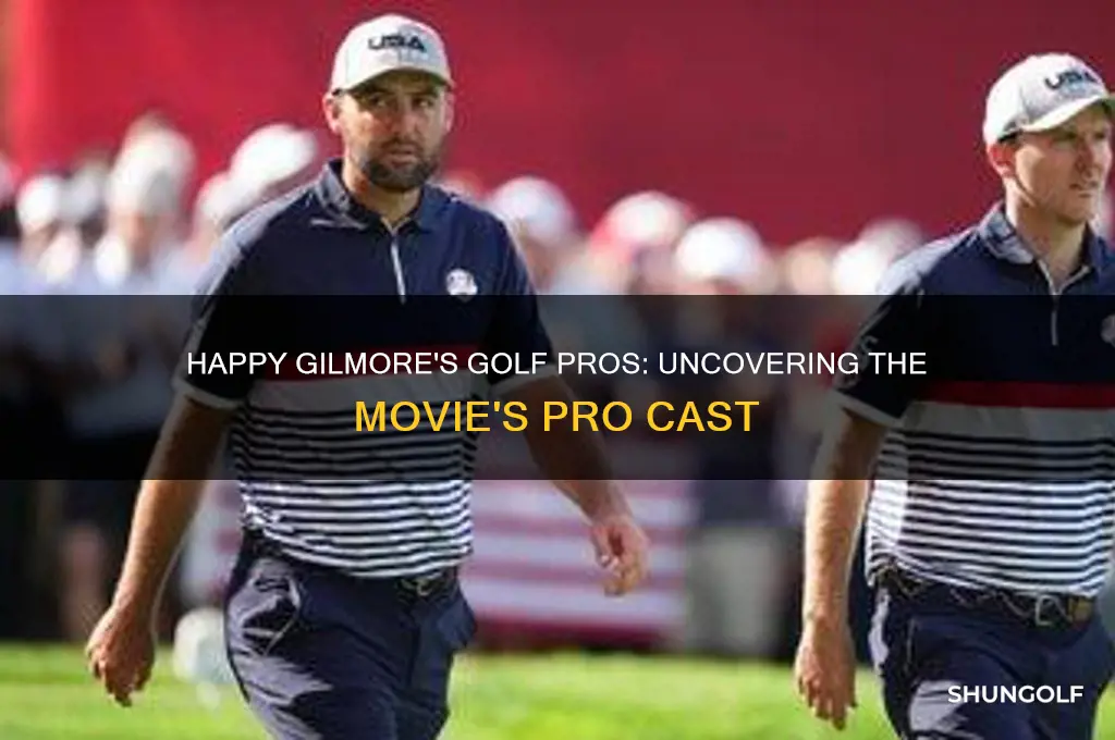 how many golf pros were in happy gilmore movie