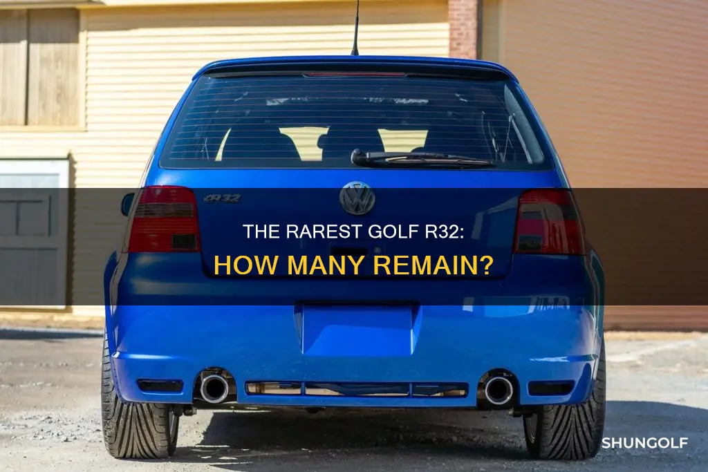 how many golf r32 are left