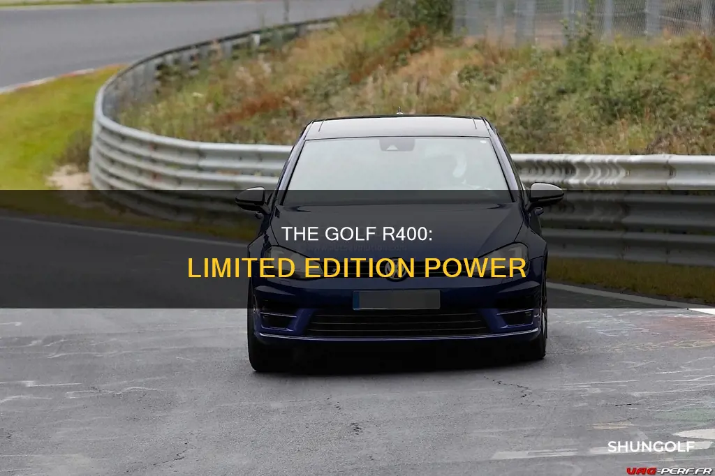 how many golf r400 were made