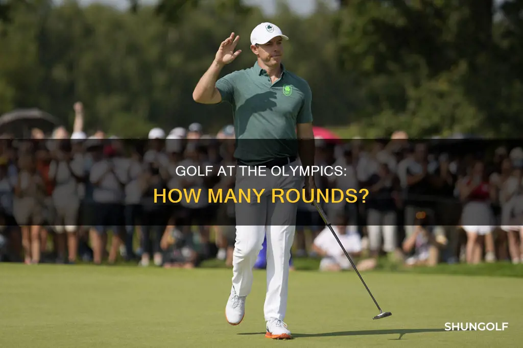 how many golf rounds in olympics