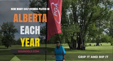 Alberta's Annual Golf Rounds: Uncovering the Province's Yearly Play Count