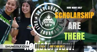 Golf Scholarships: How Many Are Available?