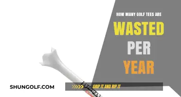 The Environmental Impact of Golf: Annual Tee Waste Revealed