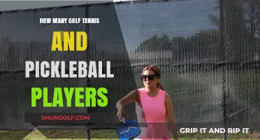 Comparing Participation Numbers: Golf, Tennis, and Pickleball Players Today