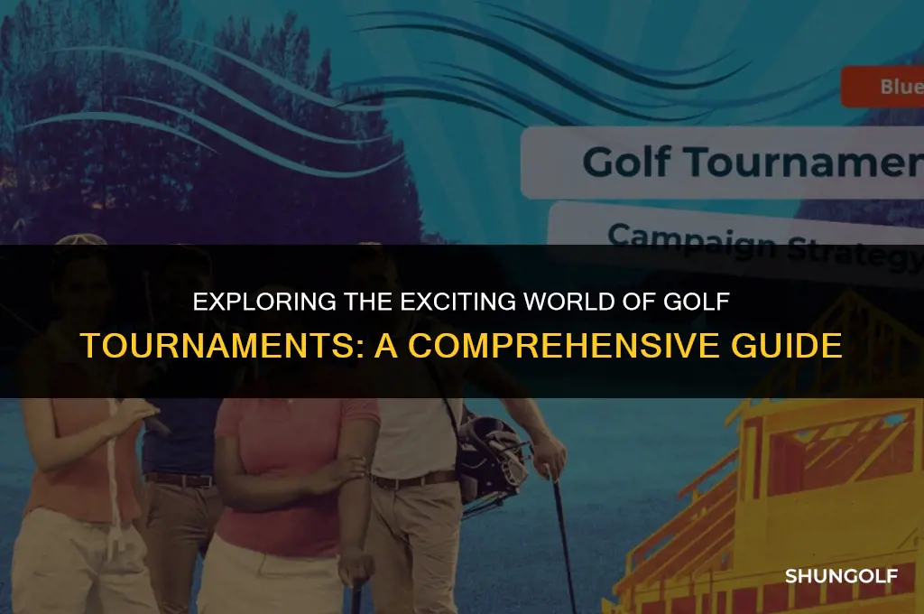 how many golf tournaments are there