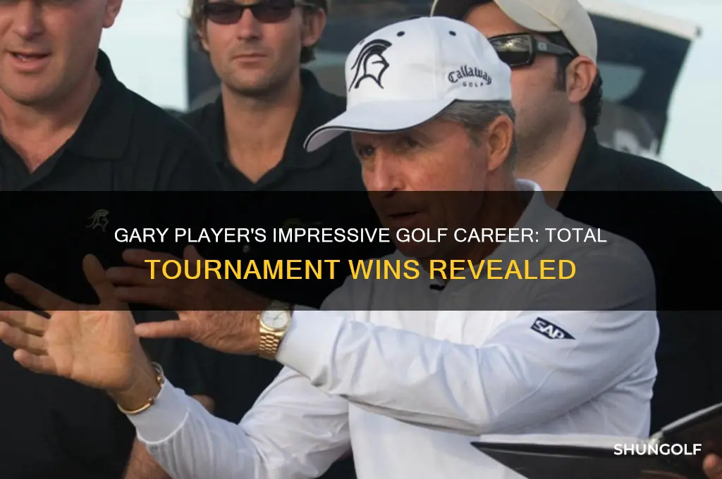 how many golf tournaments did gary player win