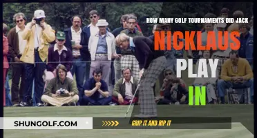 Jack Nicklaus' Golf Legacy: Counting His Tournament Appearances