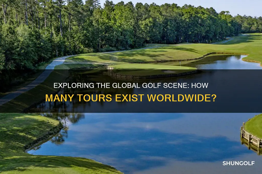 how many golf tours are there in the world