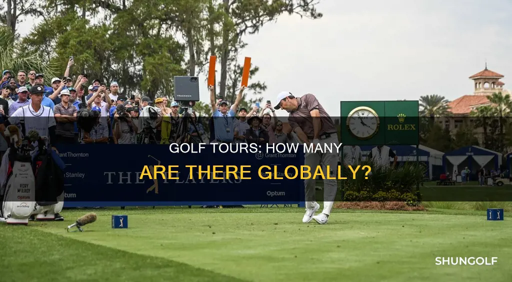 how many golf tours are there