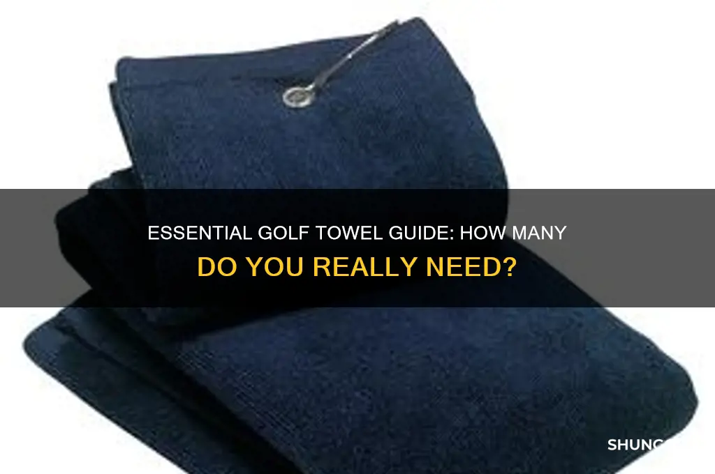 how many golf towels do i need
